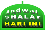 Jadwal shalat jakarta bandung hari ini