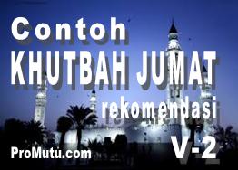 contoh khutbah jumat shalat berjamaah