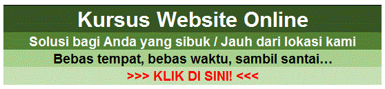 kursus online web